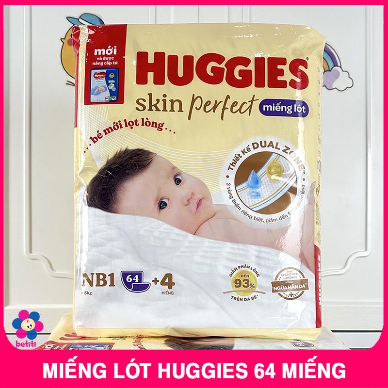 [New] Miếng Lót Huggies Newborn 1 Sơ Sinh - 64 Miếng) Cho Bé