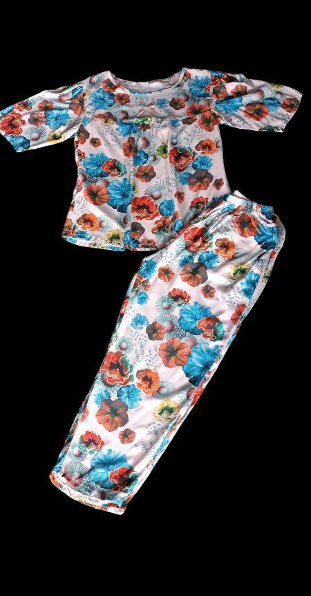 Product Introduction of Bộ Tole tay lỡ quần dài nhung hàng trung niên 48-75kg vừa - Women 6