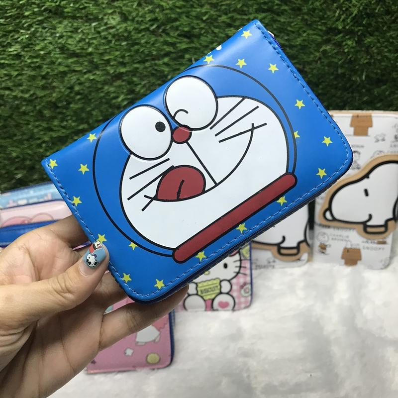 Product Introduction of กระเป๋าสตางค์ลายการ์ตูน ซิปรอบ กระเป๋าสตางค์แบบสั้น หนัง PU หนัง PU 3