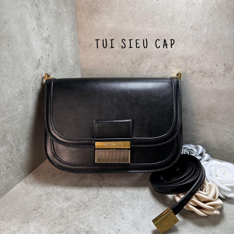 Túi Xách Cnk Charlot Nữ Size 21 Dây Da Điều Chỉnh Ngắn Dài