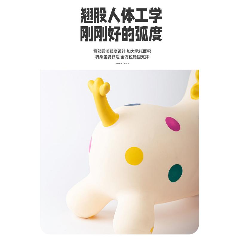 Product Introduction of Unicorn Jumping Vaulting Horse Children's Riding Jumping Horse Inflatable Mount 3 To 6 Years Old Baby Infants Can Sit On A Toy Horse 29