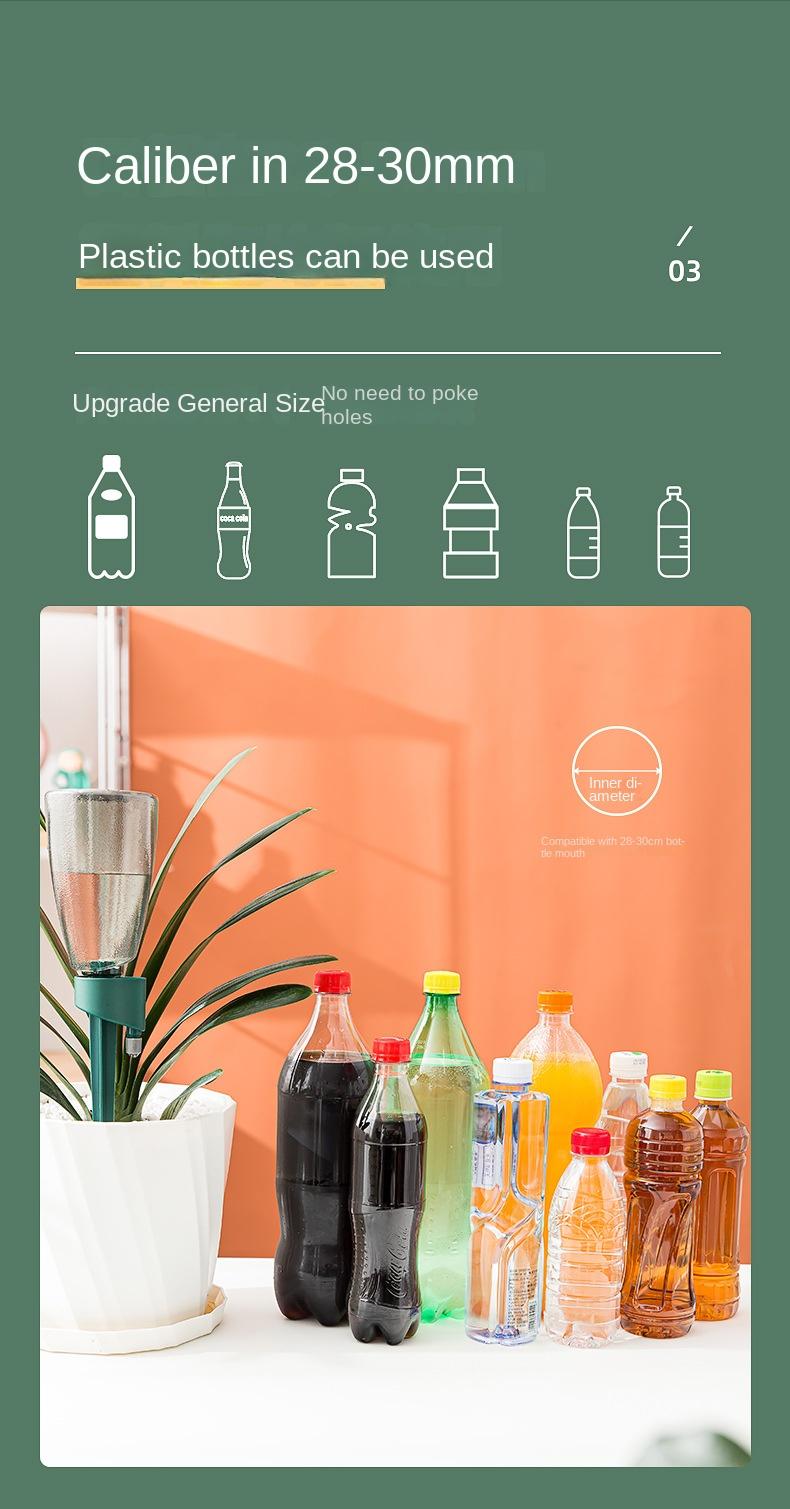 Product Introduction of Automatic Watering Tool, Drip Irrigation, Plant Watering System, Home Use, Travel Watering Can, Water Bottle for Plants 3