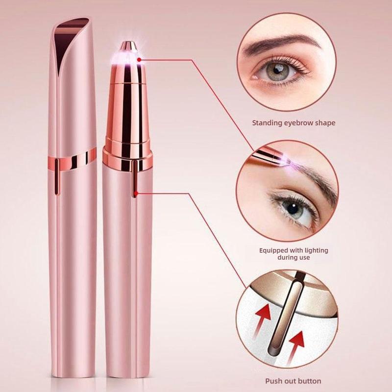 Product Introduction of Electric Eyebrow Trimmer Ladies Automatic Eyebrow Shaving Instrument Beauty Trimmer Tool Rechargeable Shaving Instrument 24