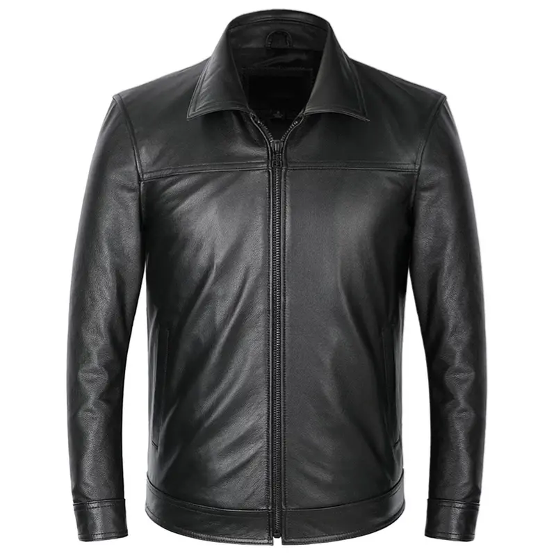 jaket kulit pria 100% original dari kulit domba kualitas nomor satu super lembut dan halus 0