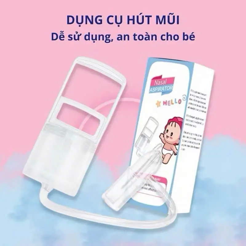 Dụng Cụ Hút Mũi Kéo Tay Thế Hệ Mới , Chất Liệu Nhựa Nguyên Sinh , Lực Hút Mạnh , Tiện Lợi Dễ Dàng Sử Dụng  (Hàng Loại 1 )