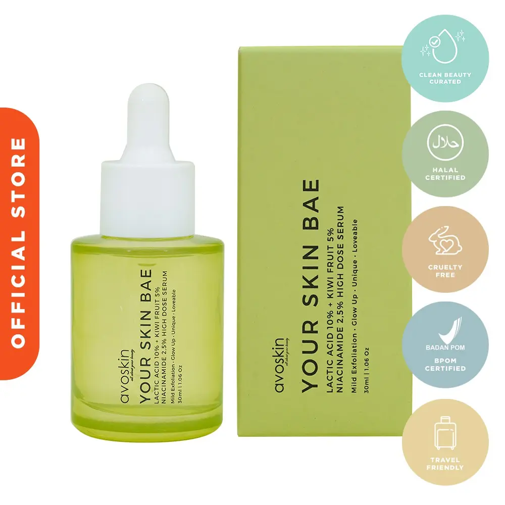 MSBB - Avoskin Your Skin Bae Lactic Acid 10% + Kiwi Fruit 5% + Niacinamide 2,5% High Dose Serum