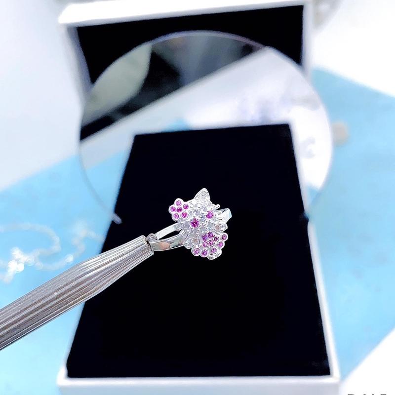 Nhẫn meo mặc váy dễ thương TE 0