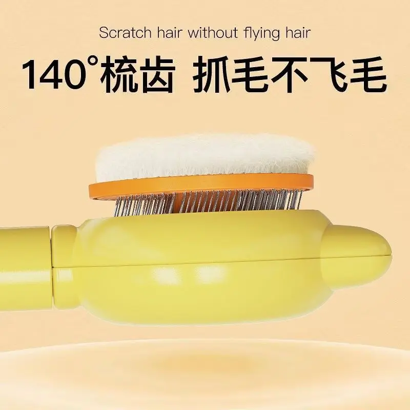 Lược Lược Kim Đặc Biệt Cho Thú Cưng, Dụng Cụ Làm Sạch Bàn Chải Tóc, Cho Chó Mèo, Lược Lông Thú Cưng, Tẩy Lông Nổi, Dụng Cụ Ma Thuật, Phát Hành Mới Năm 2025, Có Thể Dùng Cho 5100 Người 4