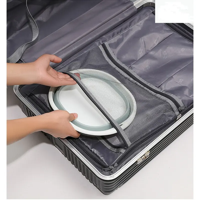 Chậu gấp gọn thau xếp gọn silicon rửa mặt tay chân đa năng dùng tại nhà, du lịch tiện lợi tiết kiệm diện tích không gian Welike 8