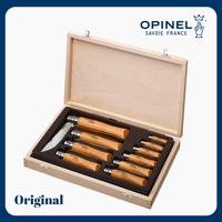 Gambar Opinel Collection of 10 Carbon Steel Folding Knives - Wooden Case dari Technical Outdoor Store Kota Administrasi Jakarta Selatan 2 Tokopedia
