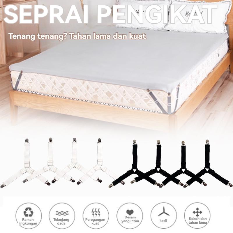 8 Pasang Klip Sprei Premium - Penjepit Sudut Sprei Anti Lepas, Pengait Sprei Tempa Tahan Lama, Penjepit Sprei 8 Titik untuk Kasur dengan Kancing Pengunci Ekstra Kuat 8 Pasang Klip Sprei Premium - Penjepit Sudut Sprei Anti Lepas, Pengait Sprei Tempa Tahan Lama, Penjepit Sprei 8 Titik untuk Kasur dengan Kancing Pengunci Ekstra Kuat