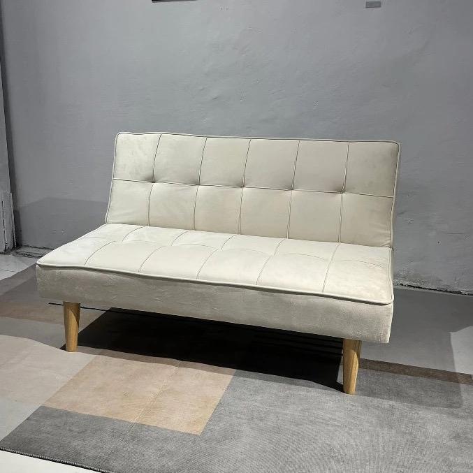 Product Introduction of Ghế Sofa Mini 3 Trong 1 Dài 1m2 [Giao Hàng Miễn Phí] - Sofa Giường Nằm Gấp Gọn Vải Nhung - Nỉ - Da sofa nệm  gấp ghế  sofa combo 15