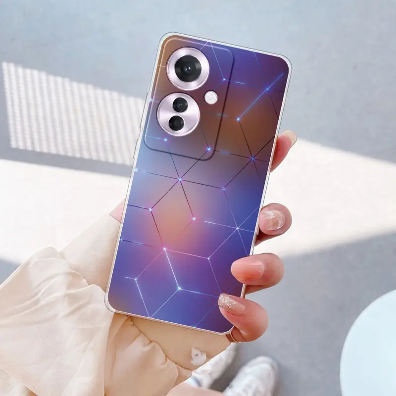 Ốp Lưng, Cho OPPO Reno11 F 5G CPH2603, Ốp Lưng Bảo Vệ, Cho Oppo F25 PRO 5G Coque, Ốp Điện Thoại Silicon Mềm Trong Suốt, Reno 11F Funda 8
