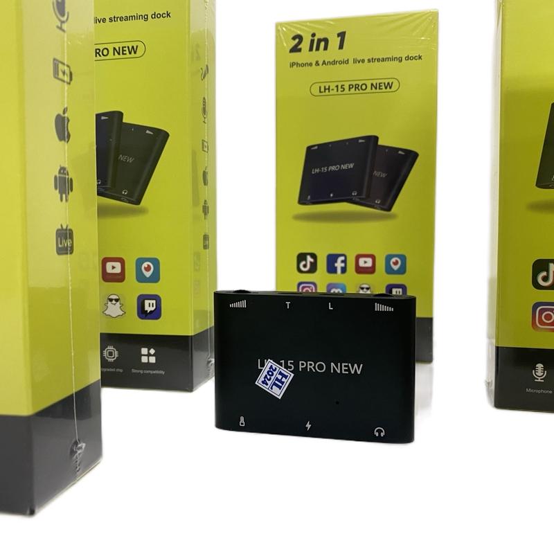 Box live âm thanh stereo bản mới nhất 2024 LT15 - pro dùng được 2 dòng đt