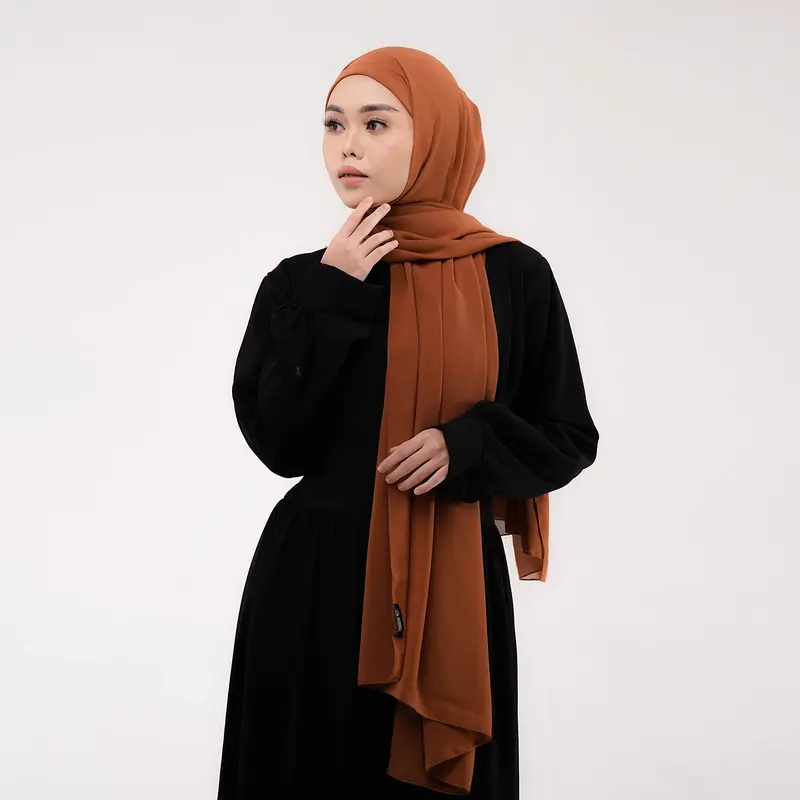 Ansania Premium Scarf - Pashmina Syafaa Inner instant - Hijab Kerudung Pashmina 2