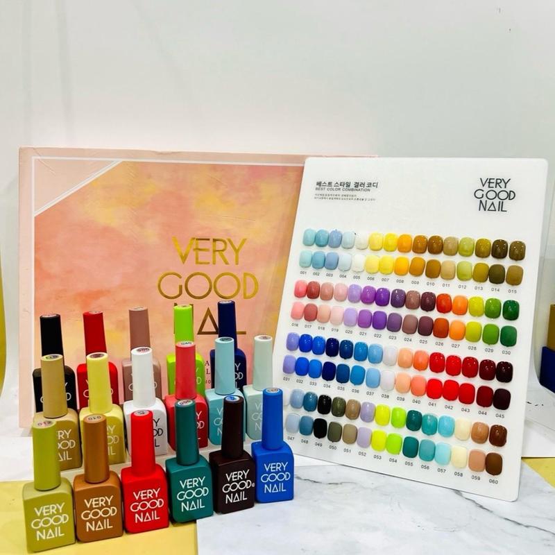  Sét sơn very good nail 60 màu tặng base top và bảng màu Sơn Gel 