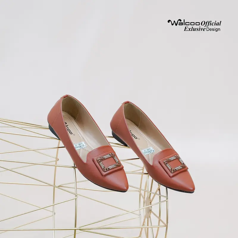WALCOO TREEX Sepatu Flatshoes Wanita Formal dan Kasual 1