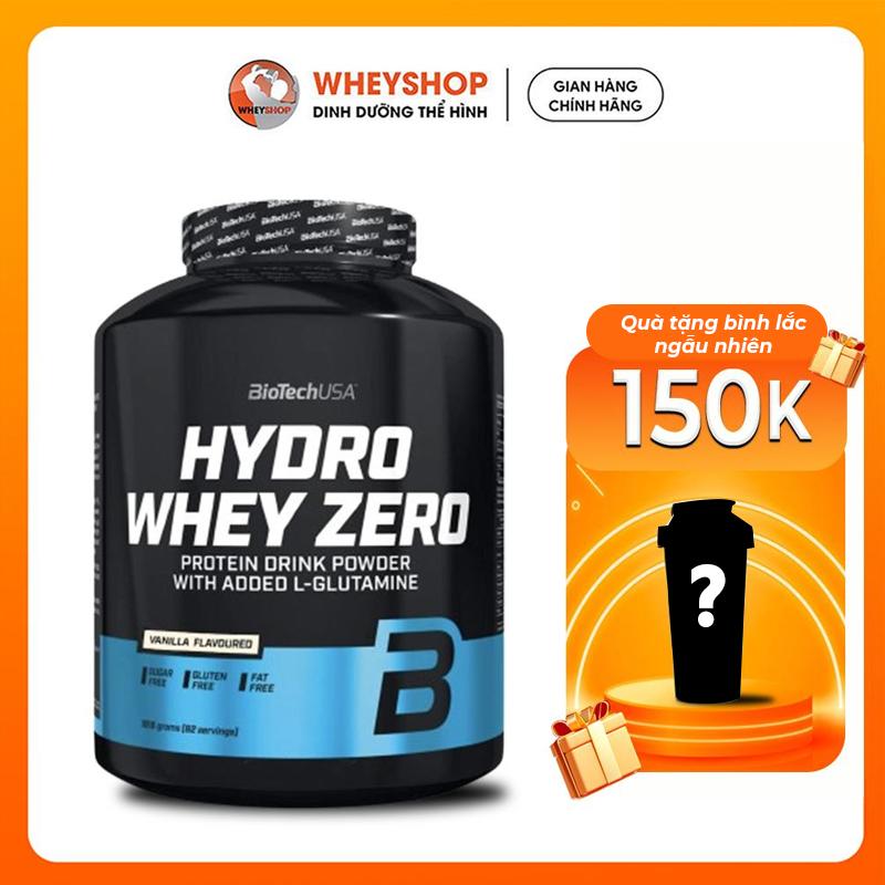 Bột Protein thủy phân hỗ trợ phát triển cơ  BiotechUSA Hydro Whey Zero 4Lbs (1.8kg) | WHEYSHOP VN
