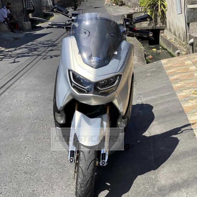 Stiker Skotlet Silver Metalik Candy Scotlite Perak Mettalic Premium Emblem Body Motor Vespa Stylish 6