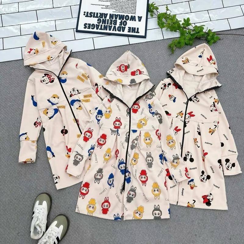 Áo Choàng Chống Nắng Cho Trẻ Em In Hình Đáng Yêu Chất Vải Umi