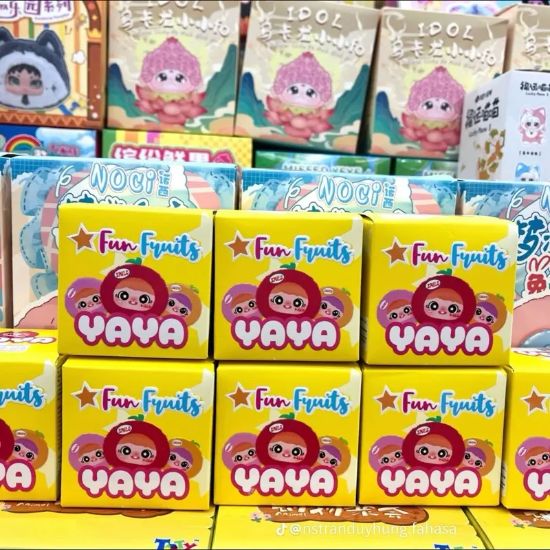 [có sẵn] Blindbox yaya v2 trái cây siêu dễ thương ,hàng chính hãng lẻ 1 box tự khui Thú Bông 2
