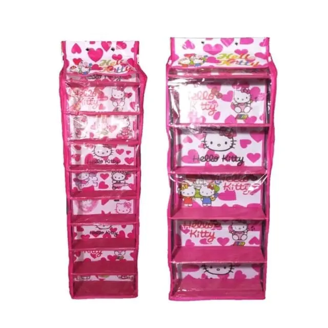 Rak Gantung 2In1 Karakter Full Resleting (Rak Tas + Rak Sepatu) 1