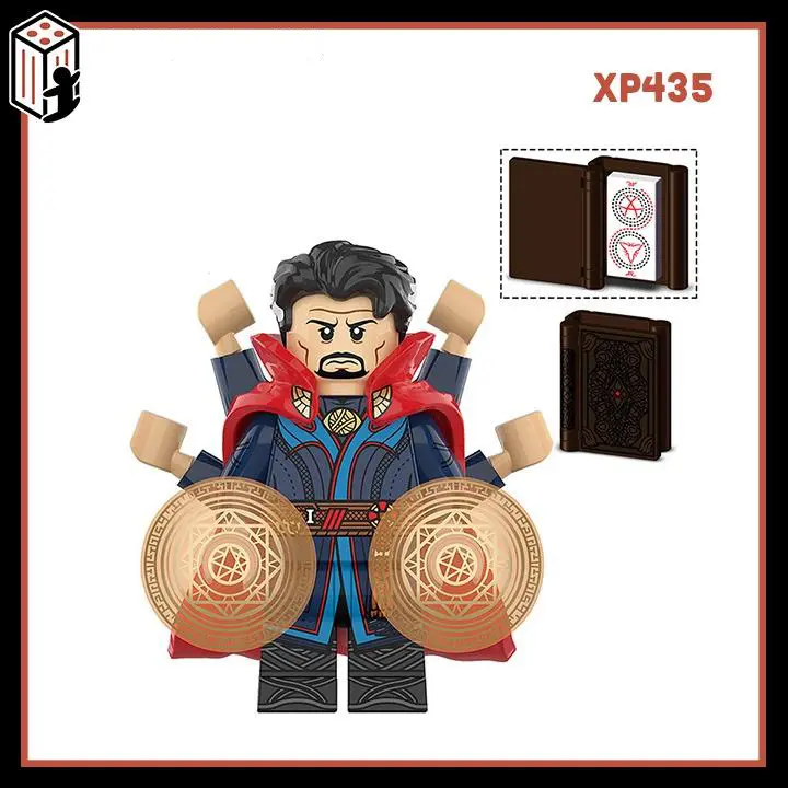Doctor Strange Đa Vũ Trụ Hỗn Loạn Mẫu 4 Tay Cực Hot Đồ chơi Lắp ráp Siêu Anh Hùng Marvel Bác Sĩ Strange KT1057 4