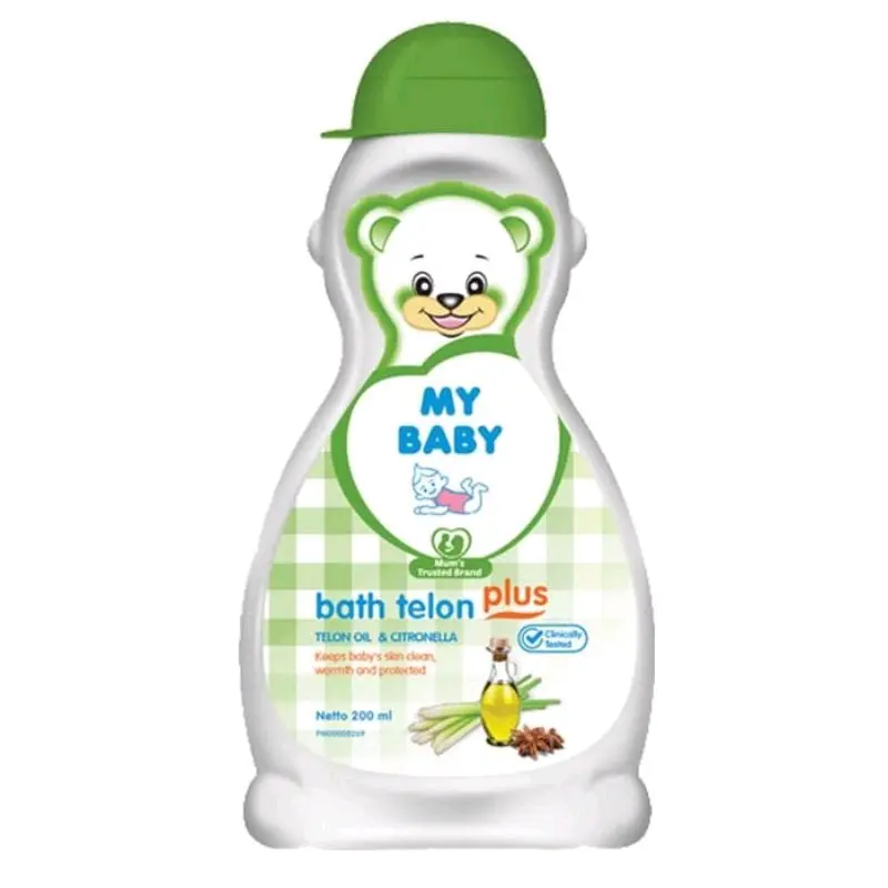 My Baby My Baby Bath with Telon Plus 200Ml Sabun Mandi bayi 2