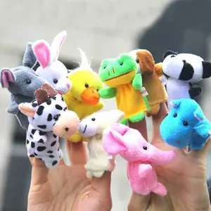 BONEKA JARI HEWAN 10PCS MAINAN ANAK