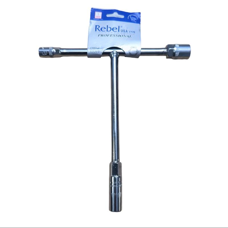 Khoá Điếu Chữ T 3 Đầu 8/10/12mm Hoặc 10/12/14mm Chất Thép CR-V