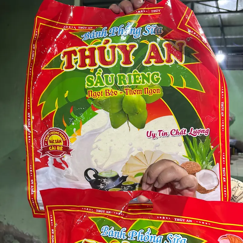 Bánh tráng sữa Thuý an +combo 3 bịch bánh tráng sữa Thuý an 400g 4