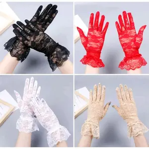 Lily Gloves - Sarung Tangan Pengantin Renda