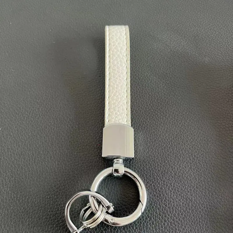 Fashion Car Key Keychain, PU Leather Car Key Holder, Universal Car Key Holder for Women & Men, Car Accessories for Daily Use 7