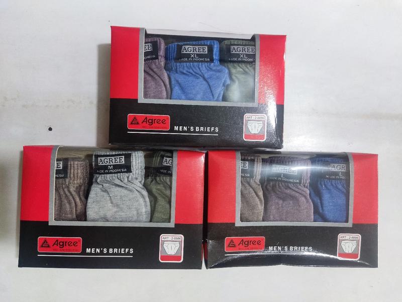 Product Introduction of isi 3 celana dalam pria agree bahan lembut katun Dewasa 2