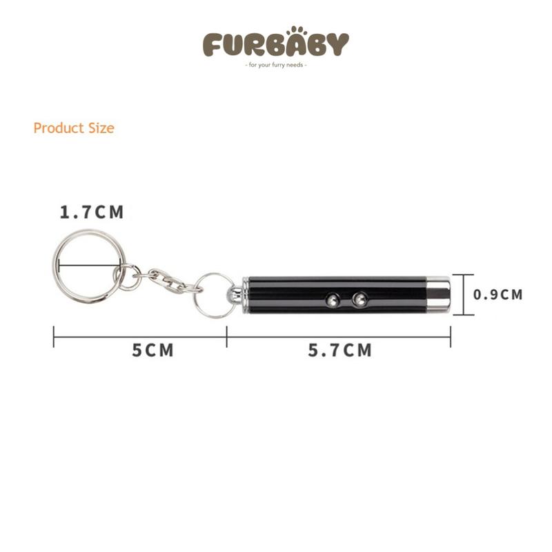 Mainan Kucing/Anjing Laser Pointer Cat Toys 2 in 1 LED Laser Pointer Kucing Anjing 3