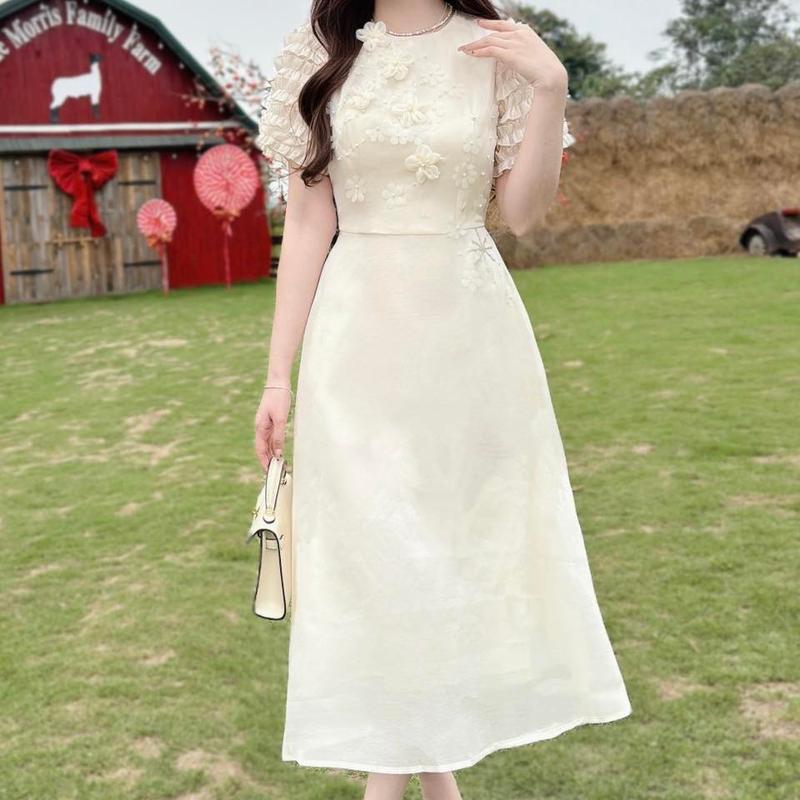 Đầm đi tiệc váy thiết kế sang trọng vải cao cấp Tahe Q70 1