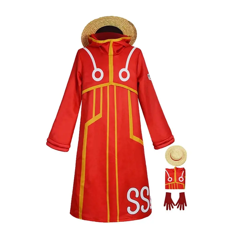 Egghead Island Costume Monkey D Luffy Robe Cosplay Costume 163 Luffy ...