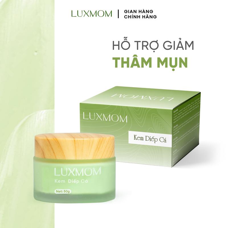 Kem diếp cá Luxmom cho Mẹ Bầu và Sau Sinh Hỗ trợ Hết mụn Mờ Thâm Sạm Trắng da