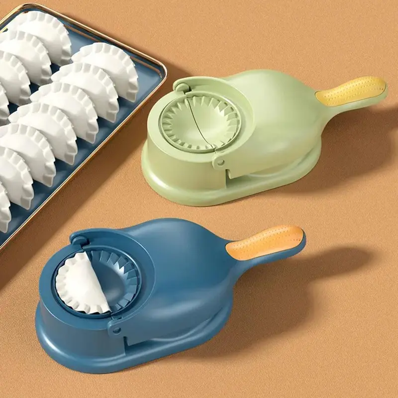 Máy làm bánh bao thủ công, 2in1, Bộ ép và khuôn bột, đồ dùng nhà bếp Hoàn Hảo cho tự làm, T0M6 6