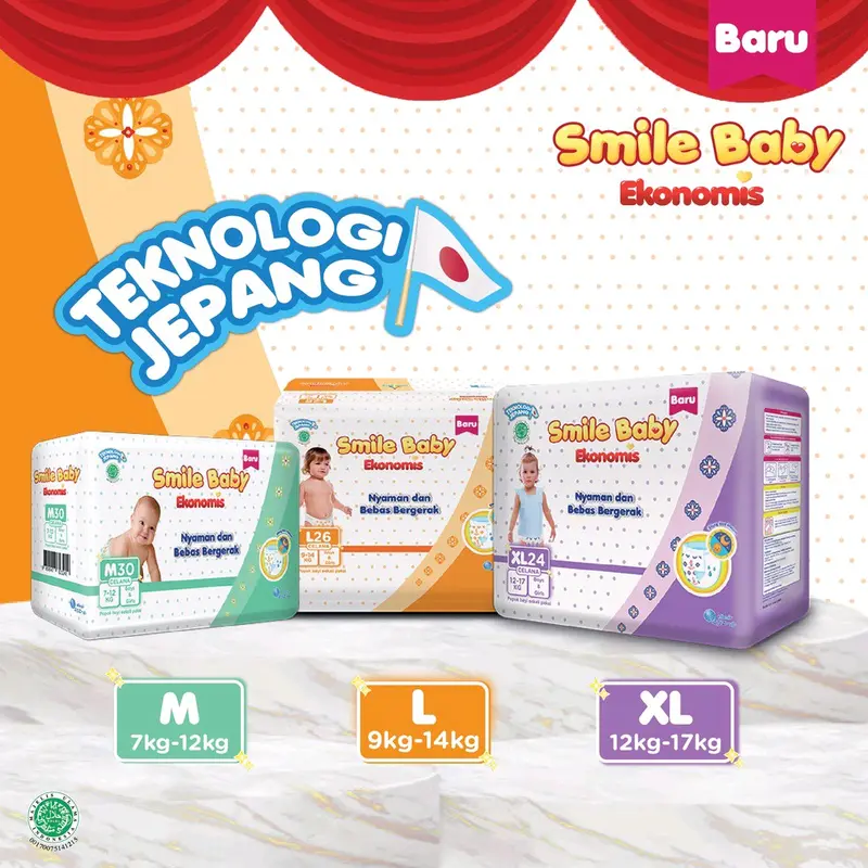 GOON SMILE BABY EKONOMIS M30/L26/XL24 0