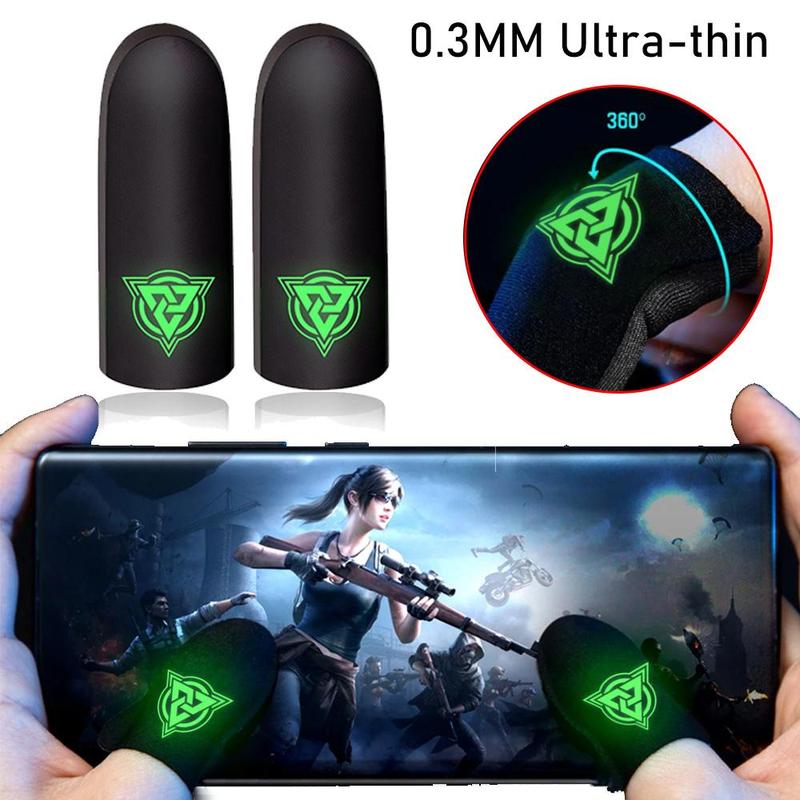 Product Introduction of Sarung Tangan Jari Gaming Seluler Sliver-cloth Sensitive tipis dan dapat dicuci 1