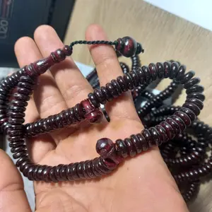 tasbih tempurung kelapa 10mm model pipih