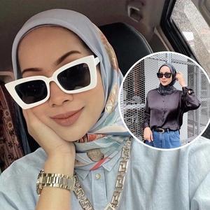 FSG72 Bold Cat Eye Sunglasses High-Fashion y2k Style Unisex Oversized Design Daily Wear Glasses