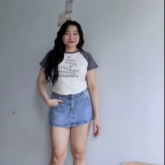 Áo thun dáng CROPTOP nữ form fit BIGSIZE vạt tròn (55-85kg) chất cotton in hình SAA09 - [LALA Bigsize] Cổ Tròn Jean