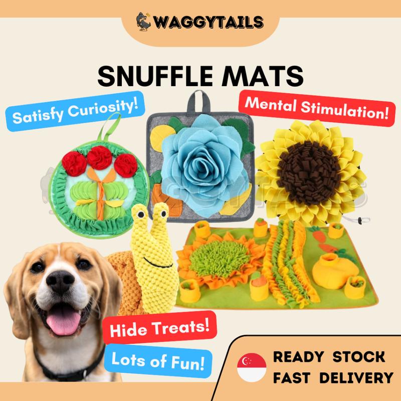 [SG] Dog Toy | Snuffle Mat | Interactive Toy | Pet Puzzle | Pet Slow ...