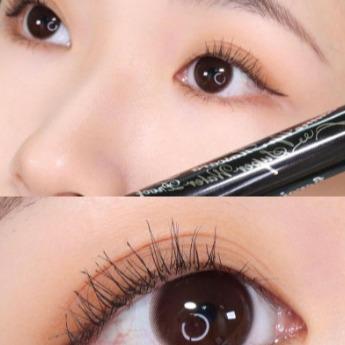 Mascara Dạng màng Film Kissme Heroine Make  Chống Trôi Giúp Nâng Cong Và Dài Mi (6G) 5