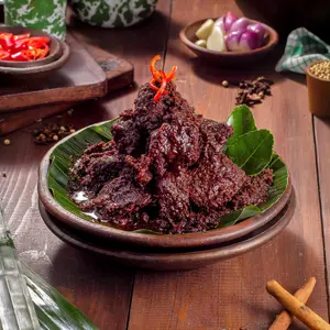 Mama Fuji - Rendang Daging 350gr (Mini Size) Food