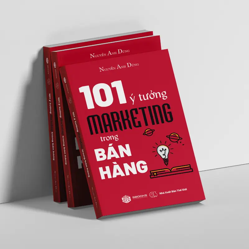 Sách - 101 Ý Tưởng Marketing Trong Bán Hàng -Nguyễn Anh Dũng - Sách phát triển tư duy kinh doanh hay- Sách Sbooks chính hãng 1