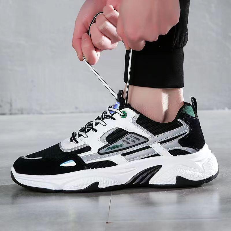 PBT SEPATU SNEAKER PRIA IMPORT - KASUAL MEN‘S SPORT  FASHION 2023 "GZ12" (FREE BOX POLOS) Hitam Shoes Casual Running 4