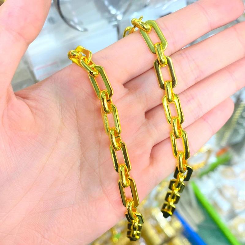 Product Introduction of Lắc Tay Nữ Bằng Titan Cao Cấp Không Gỉ Mạ Vàng Thiết Kế Thời Trang Trẻ Trung - Kho Sỉ Trang Sức Xi Mạ 6